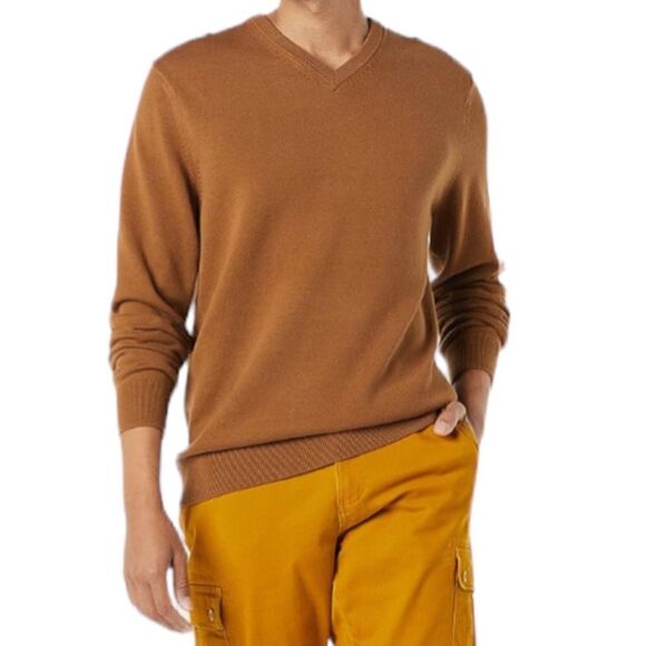 NWT XL Amazon Essentials Men's V-Neck Sweater - Picture 2 of 8